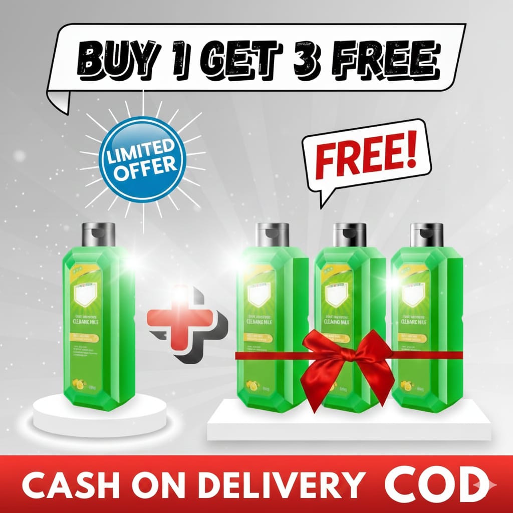 🔥 BUY 1 GET 3 FREE 🔥 Powerful Multifunctional Cleaner (Pack of 4) 100 ml in Each Bottle